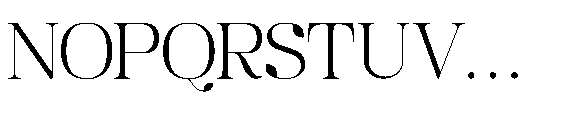 Maiken Regular Font UPPERCASE
