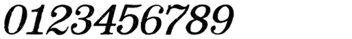 Mailart Rubberstamp Oblique Font OTHER CHARS