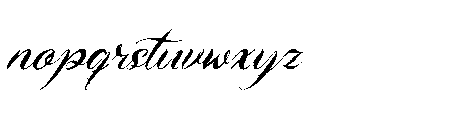 Maileya Vintage Italic Font LOWERCASE