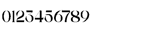Mailing Signal Regular Font OTHER CHARS