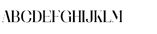 Mailing Signal Regular Font UPPERCASE