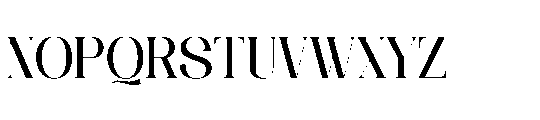 Mailing Signal Regular Font UPPERCASE