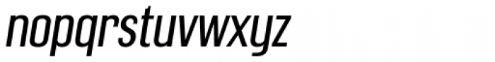 Mailuna Pro AOE Oblique Font LOWERCASE