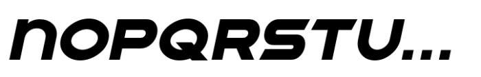 Main Office JNL Oblique Font UPPERCASE