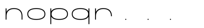 Maincode Mono Thin 150 Font LOWERCASE