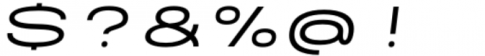 Maincode Regular 200 Oblique Font OTHER CHARS