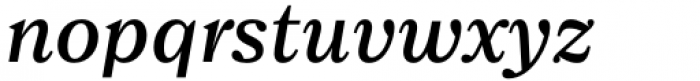 Maine Regular Italic Font LOWERCASE