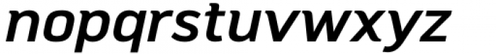 Mainlux Bold Italic Font LOWERCASE