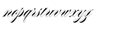 Mainscript Bold Font LOWERCASE
