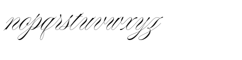 Mainscript Regular Font LOWERCASE