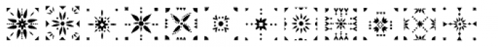 Maiolica Symbol Font LOWERCASE