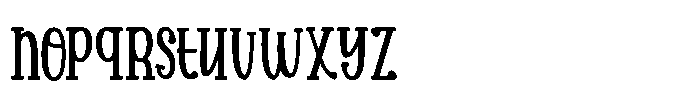 Maison Veloria Reguar Font LOWERCASE