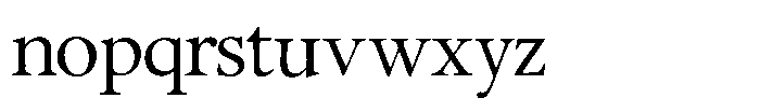 Maista Font LOWERCASE