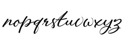Majestic Wisteria Font LOWERCASE