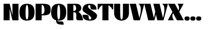 Majestique Black Font UPPERCASE
