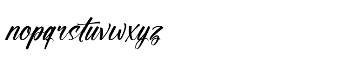 Majestric Regular Font LOWERCASE