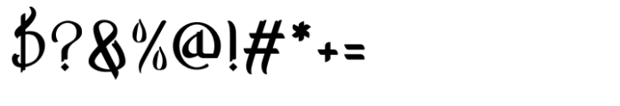 Majidi Mirage Regular Font OTHER CHARS