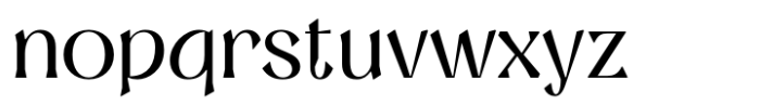 Major Arcana Regular Font LOWERCASE