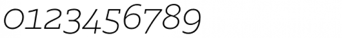 Majora Pro Thin Italic Font OTHER CHARS