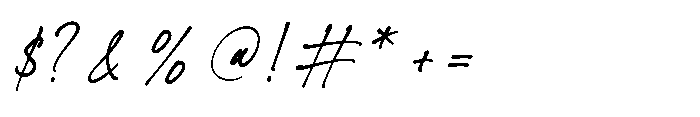 Majority Reminder Font OTHER CHARS