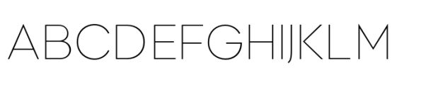 Makani Thin Font UPPERCASE