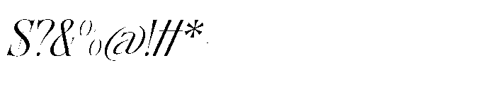 Makcasa Italic Font OTHER CHARS
