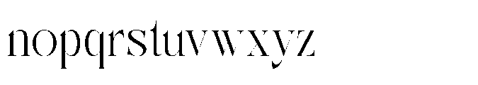 Makcasa Regular Font LOWERCASE