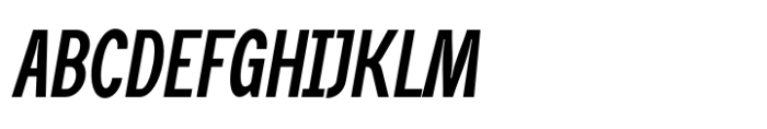 Makeevka Bold Italic Font UPPERCASE