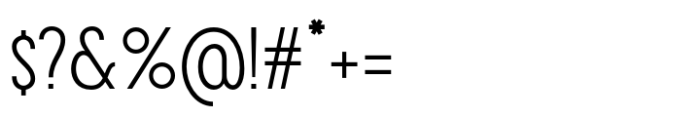 Makeevka Light Font OTHER CHARS