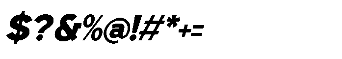 Makenfy Italic Font OTHER CHARS