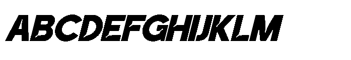 Makenfy Italic Font UPPERCASE