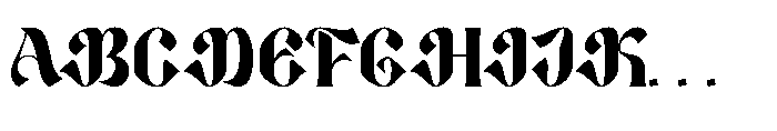 Maker Today Regular Font UPPERCASE