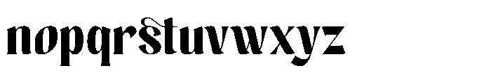 Maker Today Regular Font LOWERCASE