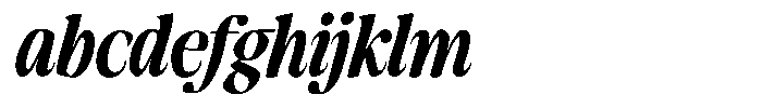 Makers Serif Condensed Italic FONT