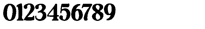 Makers Serif Contrast Font OTHER CHARS