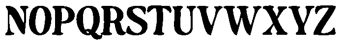 Makers Serif Contrast Font UPPERCASE