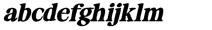 Makers Serif Exp Obliq Nrw Contr FONT