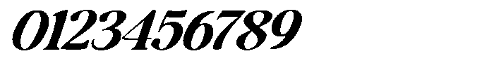 Makers Serif Expanded Italic Narrow Font OTHER CHARS