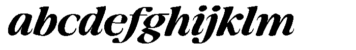 Makers Serif Expanded Italic FONT