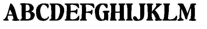 Makers Serif Expanded Narrow Contr Font UPPERCASE