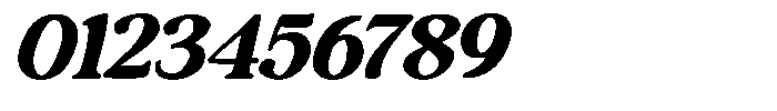 Makers Serif Expanded Obliq Contr Font OTHER CHARS