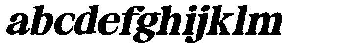 Makers Serif Expanded Obliq Contr FONT