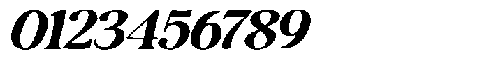 Makers Serif Expanded Oblique Font OTHER CHARS
