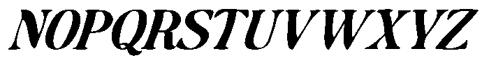 Makers Serif Italic Font UPPERCASE