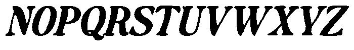Makers Serif Oblique Contrast Font UPPERCASE