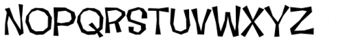 Makeshift AOE Font UPPERCASE