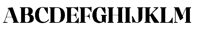 Makien Regular Font UPPERCASE