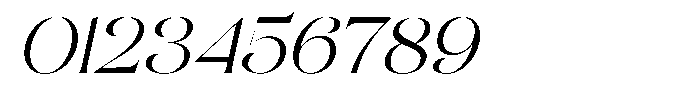 Makile Italic Font OTHER CHARS