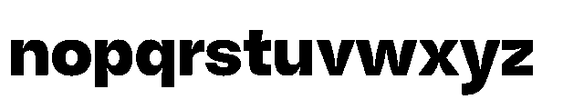 Makira Black Font LOWERCASE