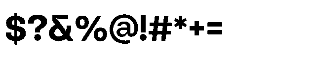 Makira Bold Font OTHER CHARS